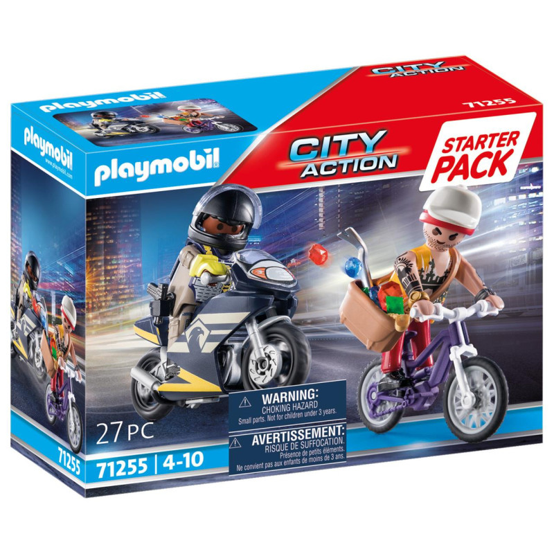 PLAYMOBIL CITY ACTION 71255 FUERZAS ESPECIALES Y LADRÓN