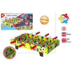 FUTBOLIN MADERA CB DECORADO 60x32x14 CM