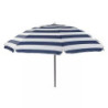 SOMBRILLA PLAYA LISTAS 160 CM TUBO METAL 19/22