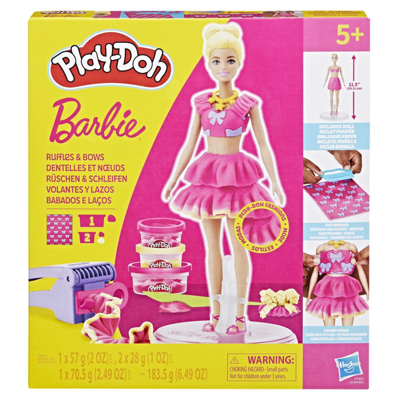 PLAY-DOH DISEÑADOR DE MUÑECAS BARBIE