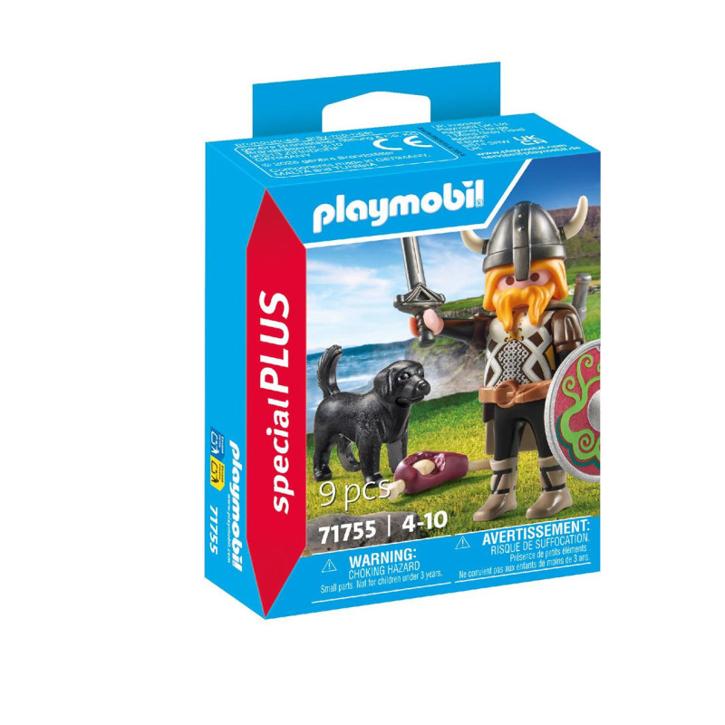 PLAYMOBIL SPECIAL PLUS VIKINGO CON PERRO GUARDIÁN