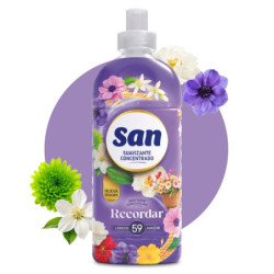 SUAVIZANTE ROPA SAN 59 LAVADOS RECORDAR LILA