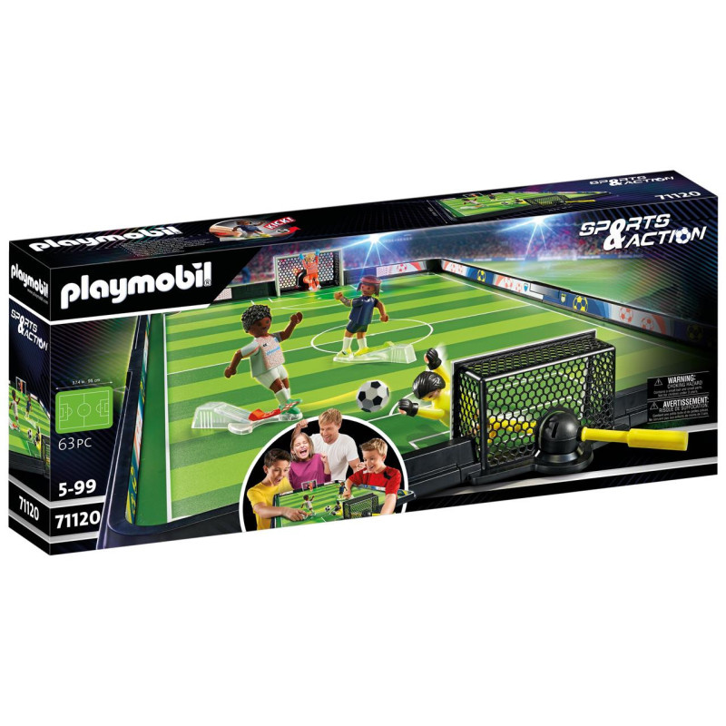 PLAYMOBIL SPORTS ACTION 71120 CAMPO DE FÚTBOL