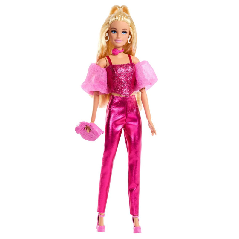 MUÑECA BARBIE DELUXE METALIZADA