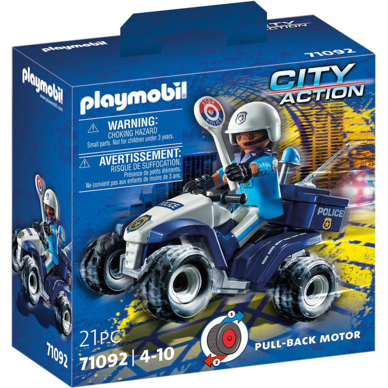 PLAYMOBIL CITY ACTION SPEED QUAD