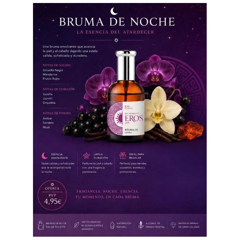 COLONIA JN 100 ML BRUMA DE NOCHE