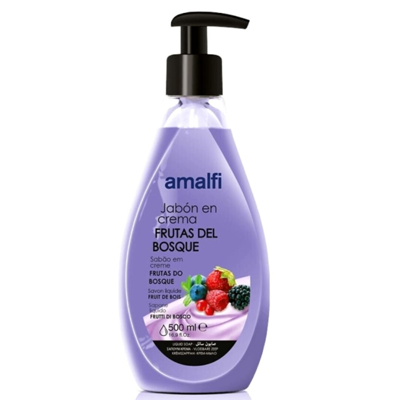 JABON MANOS AMALFI 500 ML FRUTAS DEL BOSQUE