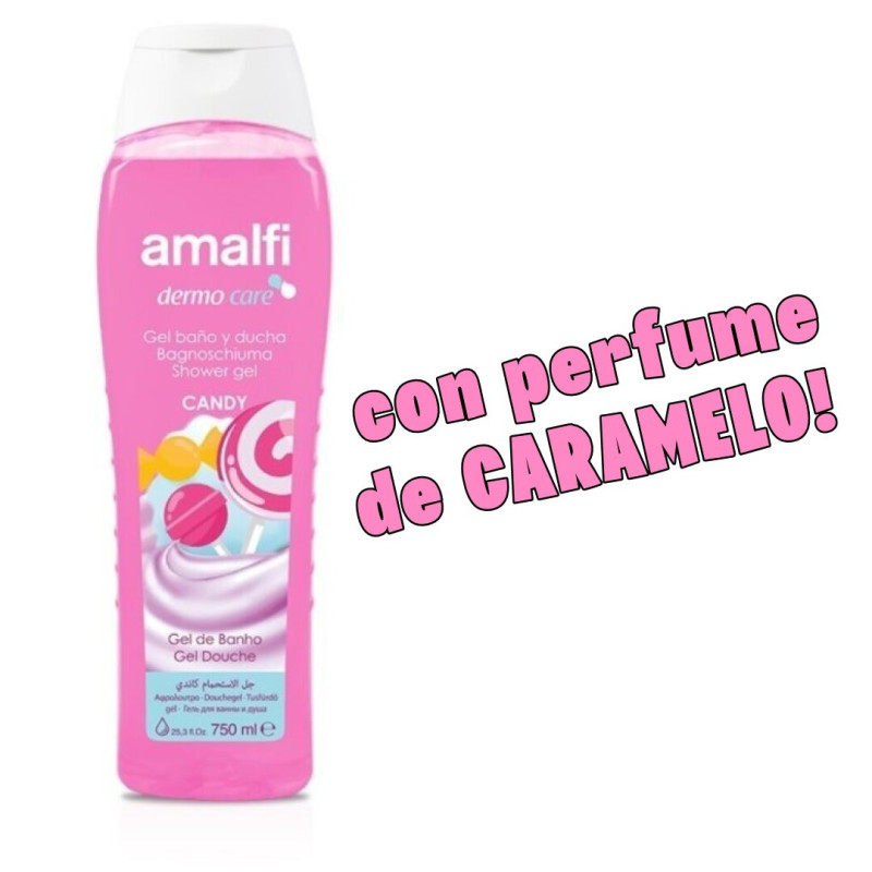 GEL BAÑO AMALFI 750 ML CANDY