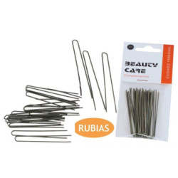 HORQUILLAS BEAUTY CARE RUBIAS 20 UNIDADES