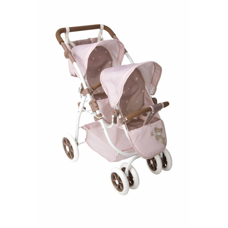 COCHECITO MUÑECA GEMELAR