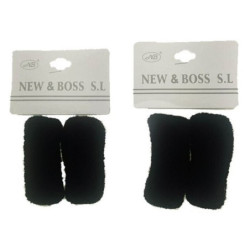 COLETERO RIZO GRANDE NEGRO BL 2 UNIDADES