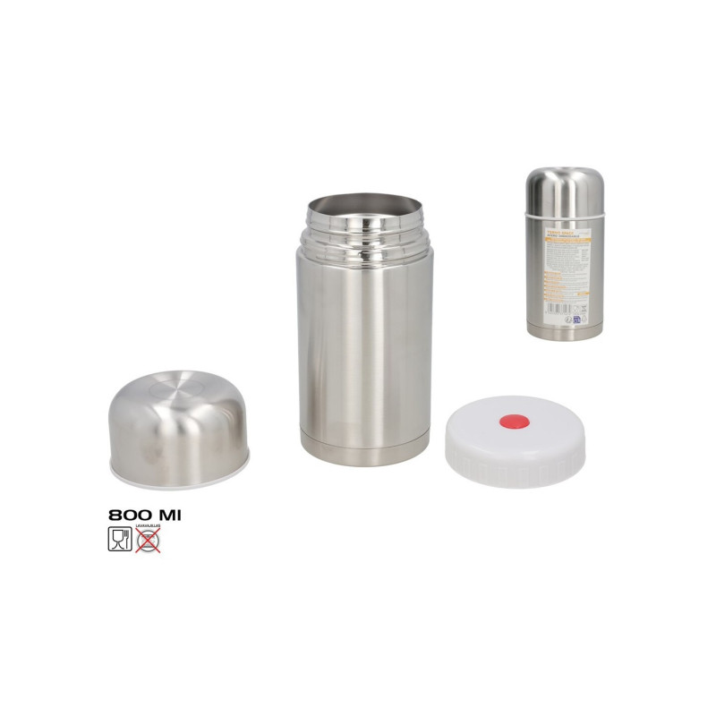 TERMO SOLIDOS SPACE ACERO INOX 800 ML