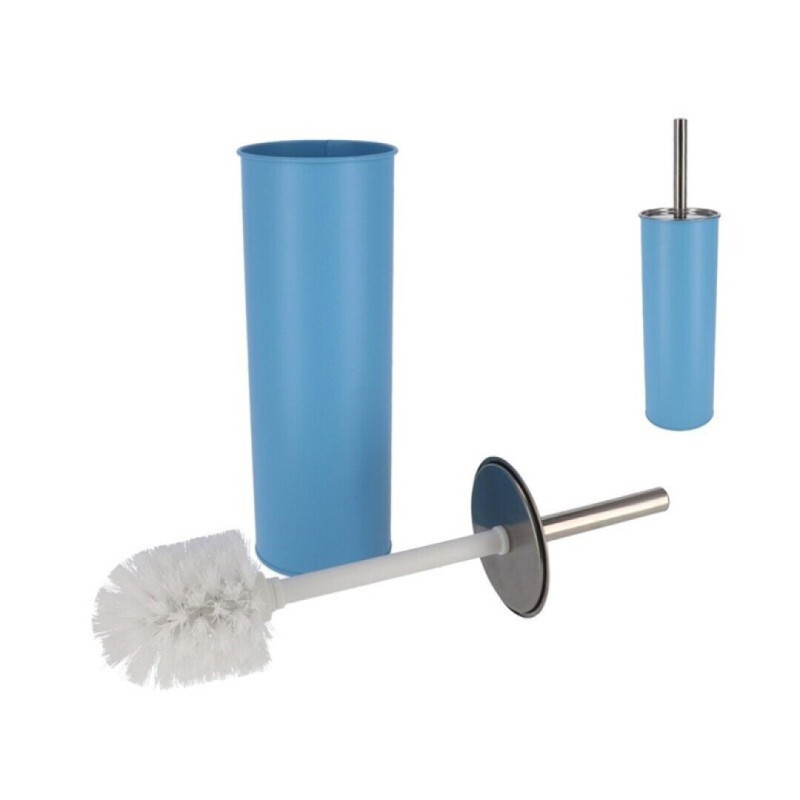 ESCOBILLERO METAL AZUL 39 CM