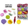 BLISTER 4 PLASTILINA Y MOLDES CON ACCESORIOS