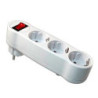 LADRON SCHUCO 3 TOMAS C/INTERRUPTOR
