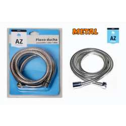 CABLE DUCHA AZ CROMADO 1,5 M