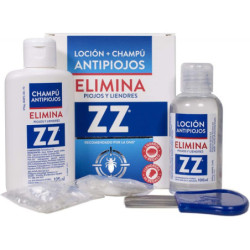 LOCION ANTIPIOJOS ZZ 100 ML Y CHAMPÚ 125 ML