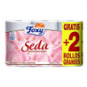 PAPEL HIGIENICO FOXY SEDA 3 CAPAS 4+2 ROLLOS