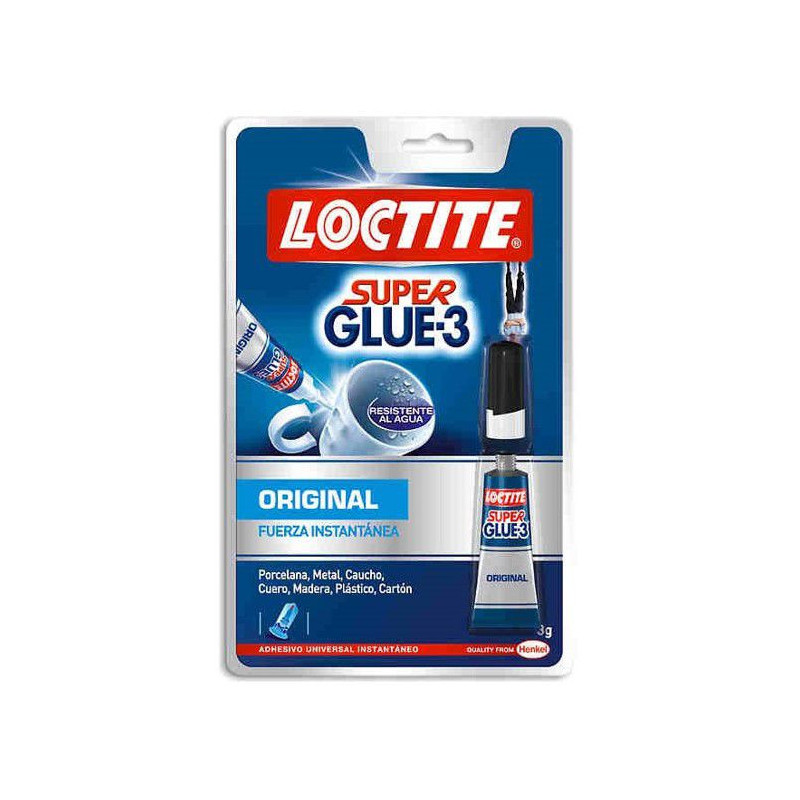 PEGAMENTO LOCTITE SUPERGLUE3 ORIGINAL 4 G