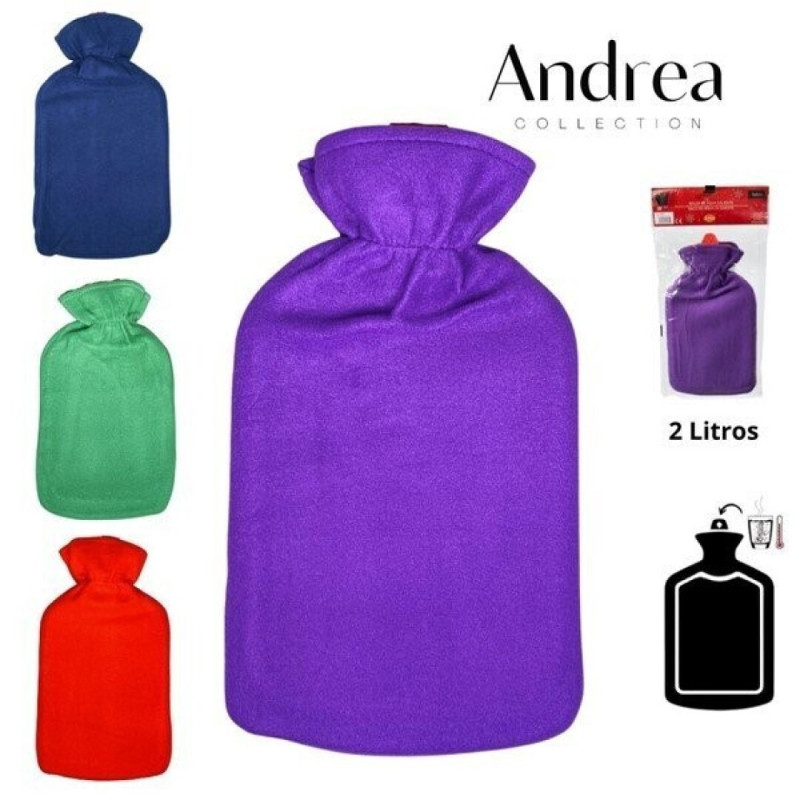 BOLSA AGUA CALIENTE 2 LITROS FORRADA