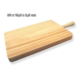 TABLA CORTE MADERA MANGO 30 CM Y MANGO