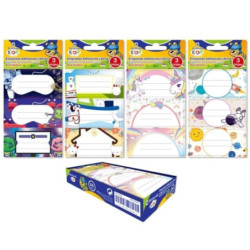 ETIQUETAS ADHESIVAS LIBROS KIDS 9 UND
