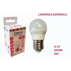 BOMBILLA LED E-27 6W LUZ FRIA