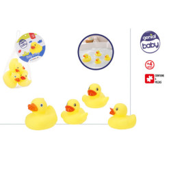 BLISTER PATITOS BAÑO SET 4 U
