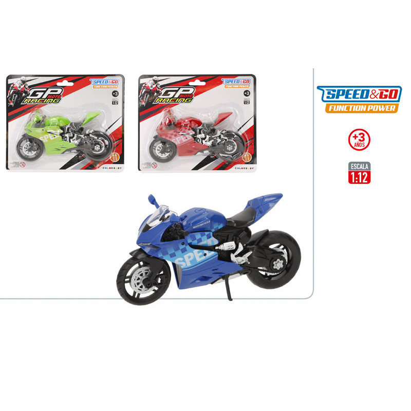 BLISTER SPEED&GO MOTO RACING 1:12