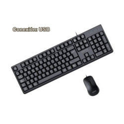TECLADO + RATON USB APPROX MX245