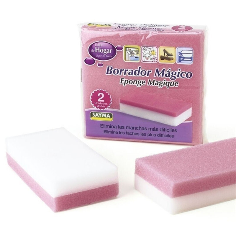 ESPONJA MAGICA SAYMA 2 UNIDADES