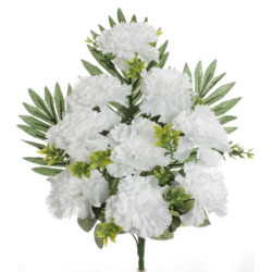 RAMO  CLAVELES BLANCO 5552
