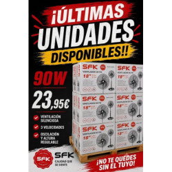 VENTILADOR PPIE SFW 90W 45 CM 3 ASPAS METAL