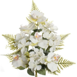 RAMO  ORQUIDEA HORTENSIA 5687 BLANCO