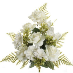 RAMO  ROSA HORTENSIA 5679 BLANCO