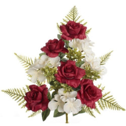 RAMO  ROSA HORTENSIA 5679 ROJO