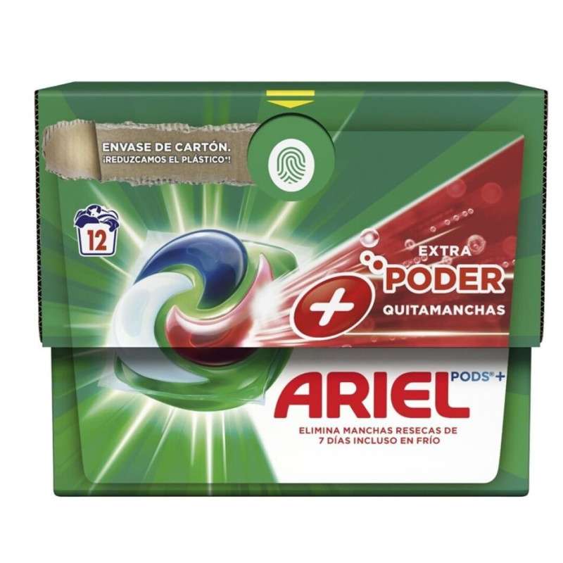 DETERGENTE CAPSULAS ARIEL 12 LAVADOS
