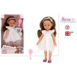 MUÑECA CB MARA 32 CM CON PEINE