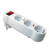 LADRON SCHUCO 3 TOMAS C/INTERRUPTOR