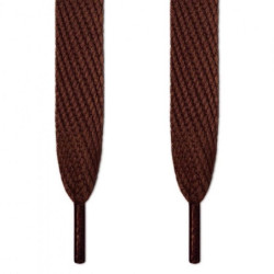 CORDONES TENIS PLANOS MARRONES