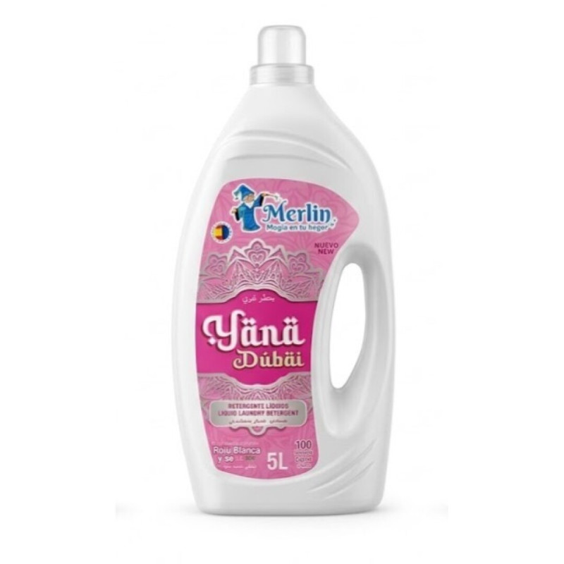 DETERGENTE LIQUIDO MERLIN 5 L YANA DUBAI