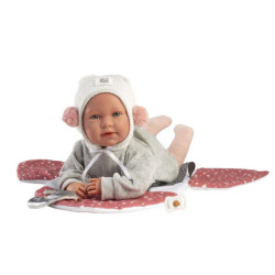 MUÑECA LLORENS 42 CM MIMI LLORONA PORTABEBE ESPACIAL