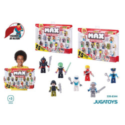 FIGURAS MAX BUILD 15 UNID COMPATIBLES LEGO