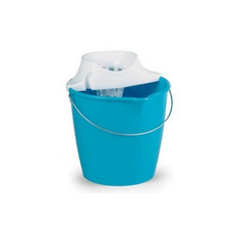 CUBO FREGONA REDONDO CON ESCURRIDOR RIGIDO 13 L