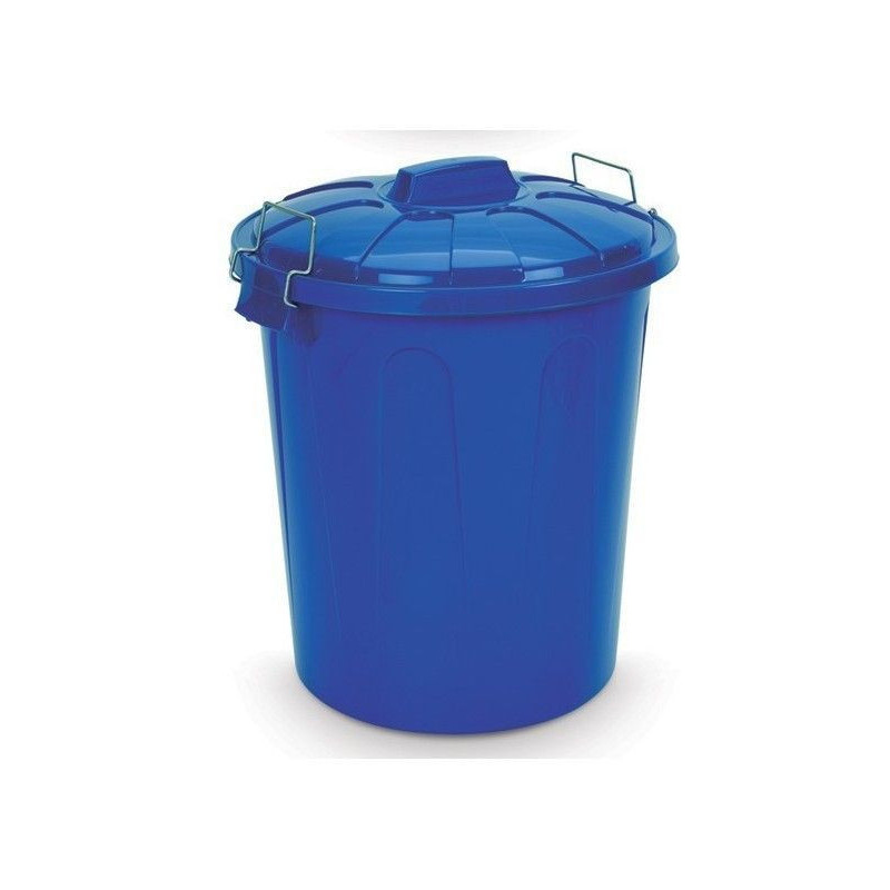 CUBO BASURA REDONDO CON TAPA HEGA STAR 14 L