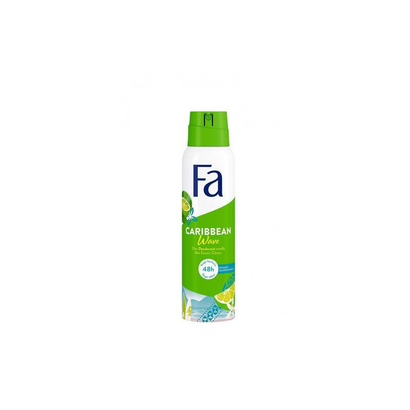 DESODORANTE FA 150 ML VERDE CARIBEAN WAVE