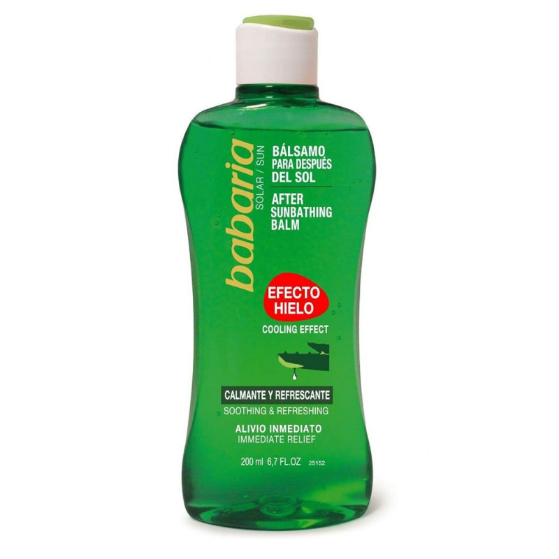 AFTER SUN BABARIA 200 ML EFECTO HIELO