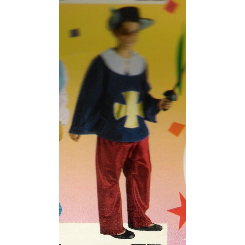 DISFRAZ 4-6 AÑOS MOSQUETERO VERDE