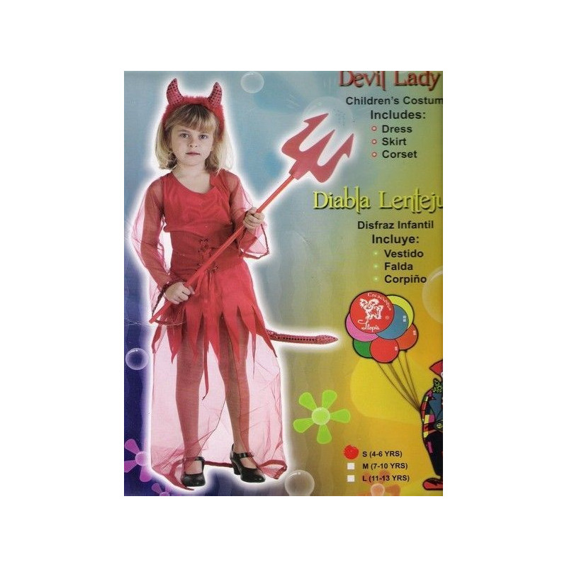 DISFRAZ INFANTIL 7-9 AÑOS - LADY PIRATA