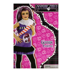 DISFRAZ INFANTIL 5-6 AÑOS - GOTHIK VAMPIRE